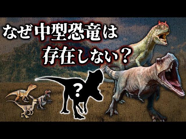 【ゆっくり解説】肉食恐竜は両極端！？中型の肉食恐竜はなぜいないのか？