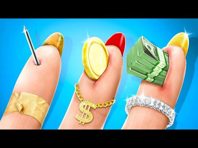 SURVIVING HIGH SCHOOL | Creative DIY Hacks by 123 GO! GLOBAL