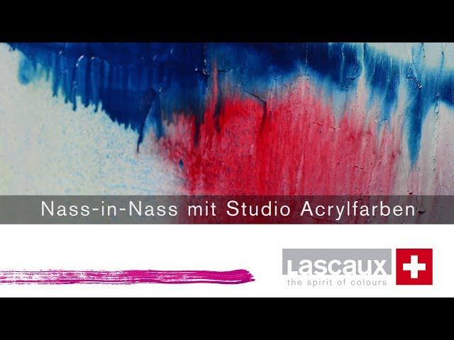 Wet-in-Wet with Lascaux Studio – Tutorial English