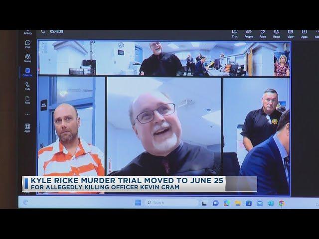 Kyle Ricke Murder Trial Moved To June 25