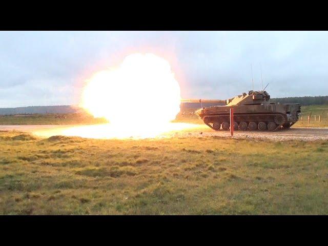 Sprut-SD 125mm Live Firing