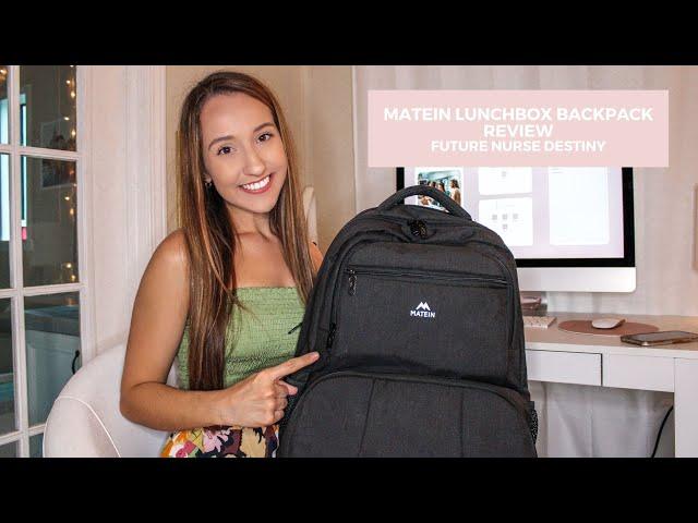 MATEIN LUNCHBOX BACKPACK REVIEW | Future Nurse Destiny