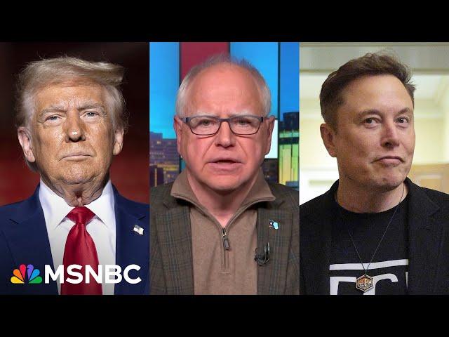 Walz reacts to NYT report that Pentagon will brief Musk on secret plan for potential war with China