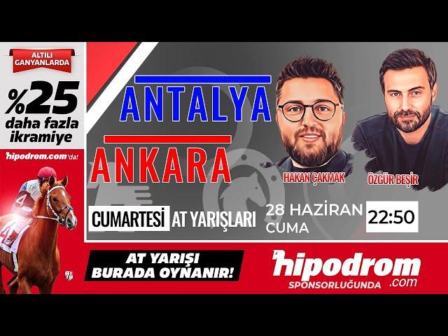 29 Haziran 2024 // Antalya - Ankara At Yarışı Tahminleri // Hakan Çakmak - Özgür Beşir