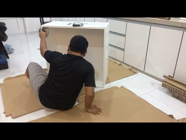 DIY IKEA METOD Wall Cabinet Frame Malaysia