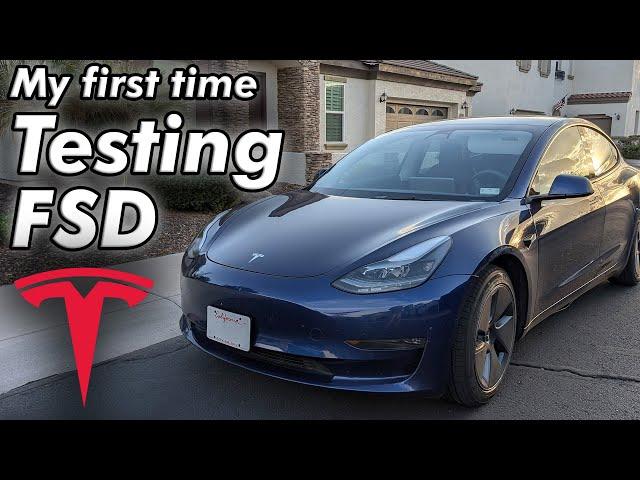 Crazy Tempe traffic, airport, trains and more! | JJRicks Rides With Tesla FSD #1