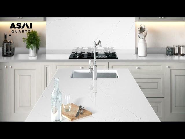 Statuario Lincoln | Quartz | Asmi Surfaces