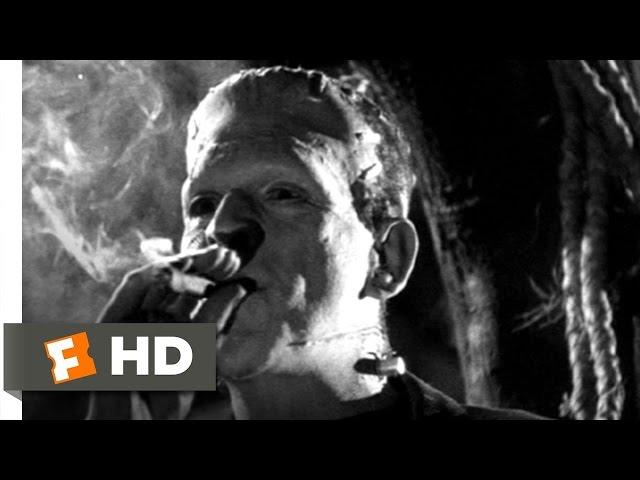 Bride of Frankenstein (3/10) Movie CLIP - Teaching the Monster Manners (1935) HD