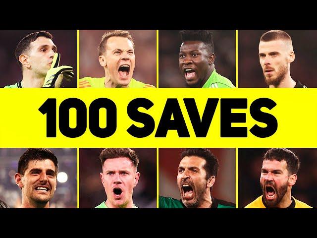 100 Best Goalkeeper Saves Of The 5 Last Years • 2020-2024