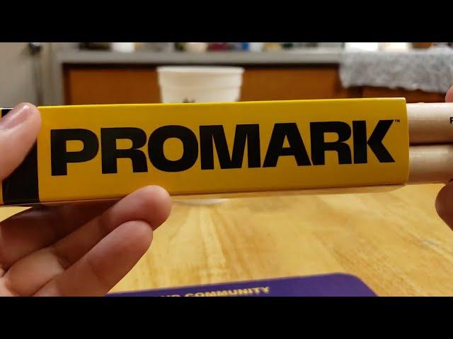 Unboxing: Promark 2B Finesse Maple Drumsticks