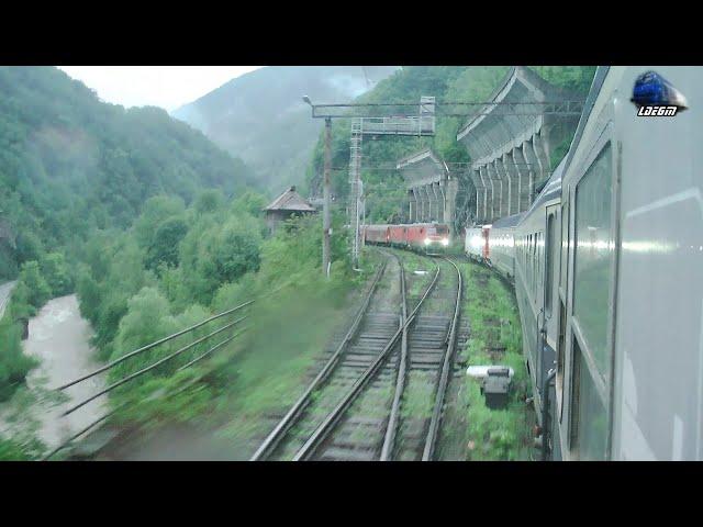 Călătorie Târgu Jiu-Petroșani Train Ride @IR1921 Mangalia-Arad in Defileul Jiului Gorge 18 June 2020