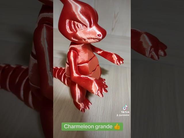 Charmeleon #impresion3d #printidi #3dprintingideas #3dmodel #3dprint #technology