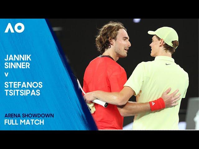 Jannik Sinner v Stefanos Tsitsipas | Arena Showdown | Australian Open 2025