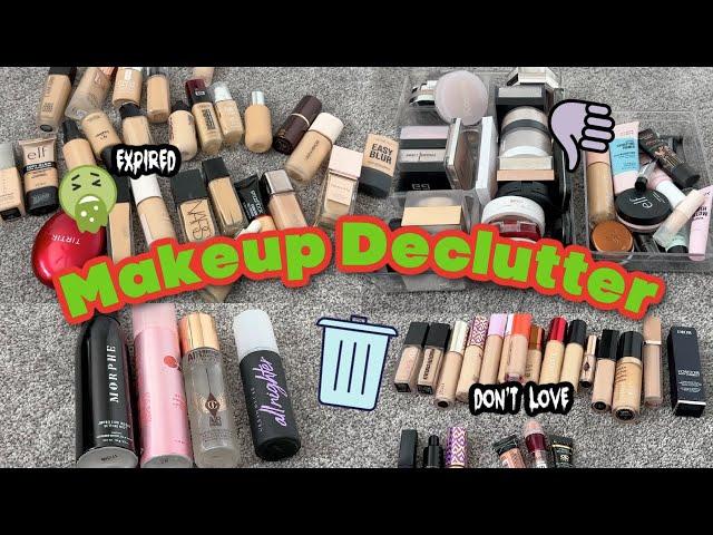 Decluttering My Makeup | Primer, Foundation, Concealer & Powder