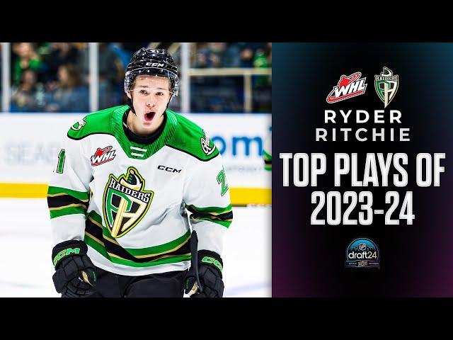 2024 NHL Draft Highlight Reel – Ryder Ritchie