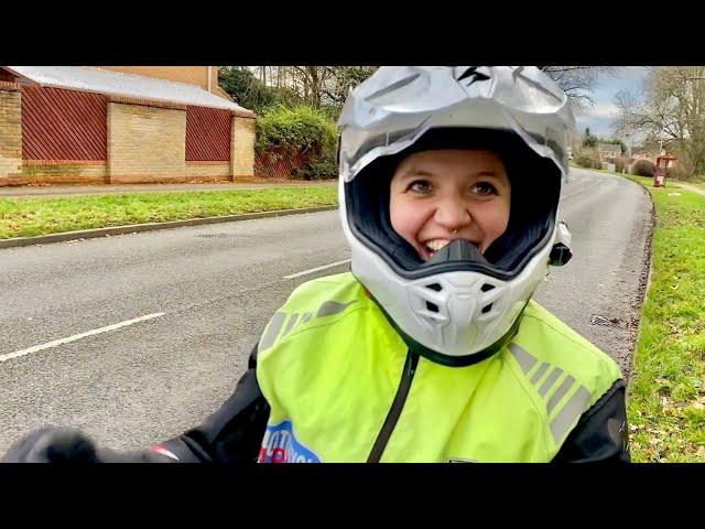 My FIRST MOTORCYCLE RIDE! [S7-E1]