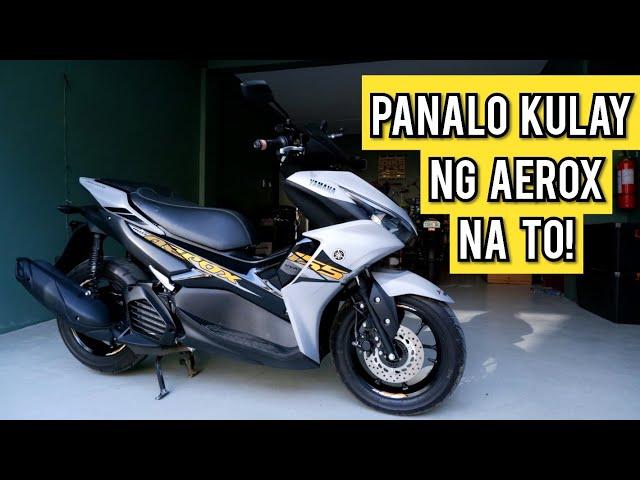 2023 Yamaha Mio Aerox 155 in Matte Gray | Jao Moto