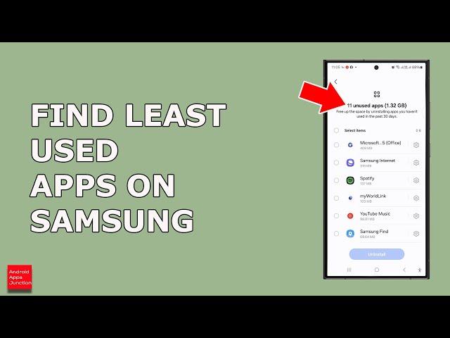 How to find Unused or Least used apps on Android and uninstall them to make space free on Android