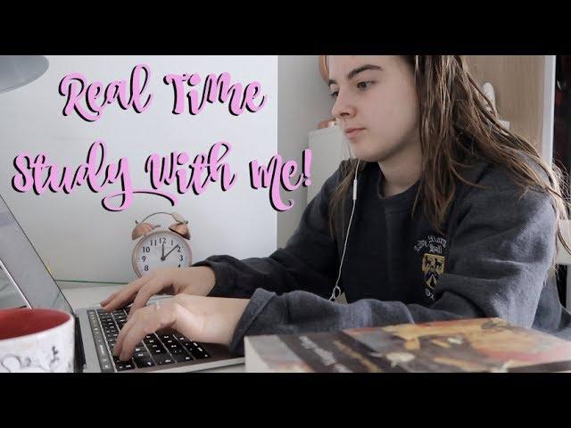 REAL TIME MOTIVATIONAL STUDY WITH ME (WITH BREAKS) | OXFORD UNIVERSITY STUDENT