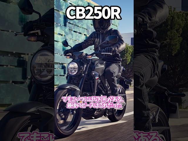 ホンダ単気筒の空気CB250Rには一つ欠けているものがある #バイク #ゆっくり解説