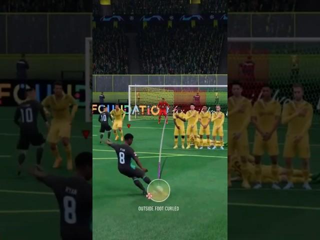 What a way to win the match- Fifa23 #shorts #fifa #fifa23 #fifacareermode #freekickgoal