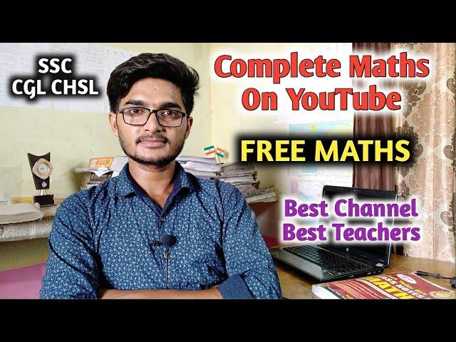 SSC CGL CHSL Maths Complete Course Free | Best Youtube Channel | Best Teachers | Maths Strategy |