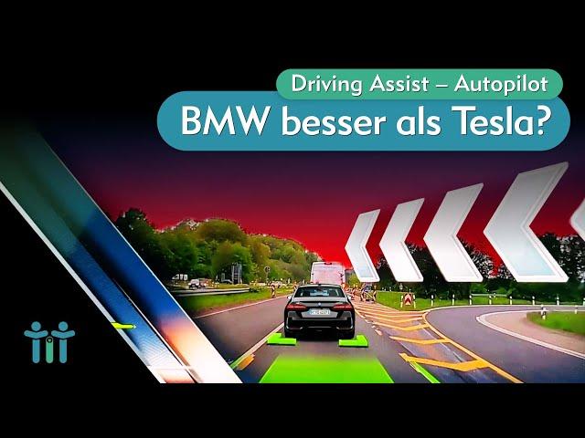 Autopilot von BMW: Driving Assist besser als Tesla mit Autonomiestufe 2.5