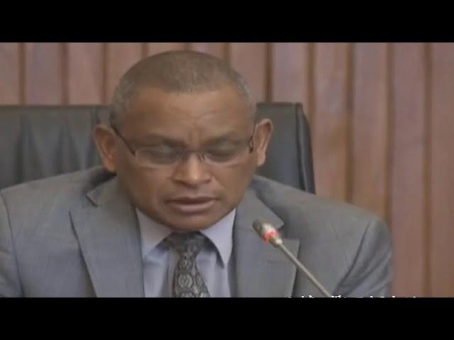 Dr  Debretsion Gebremichael talks about fake reports and lies in Tigrai state legislative assembly