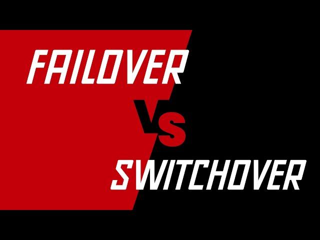 Oracle Data Guard Failover Vs Switchover