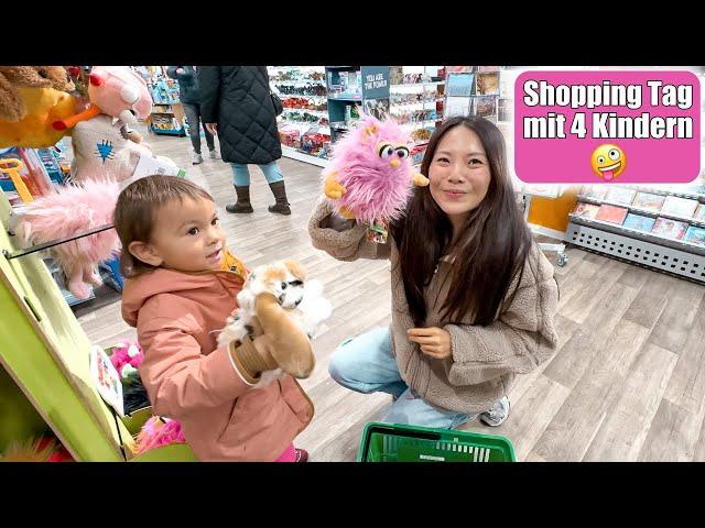 Shopping mit 4 Kindern im Spielzeug Paradies  Gratis Geschenke gewinnen | Mamiseelen