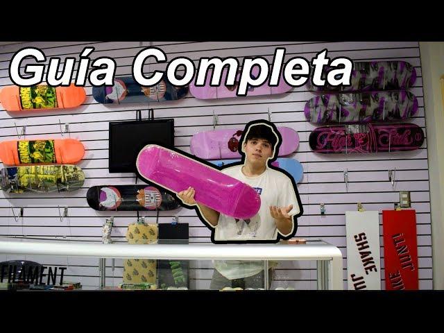 Guía para elegir un skate completo para principiantes. (Como elegir un skateboard desde cero).