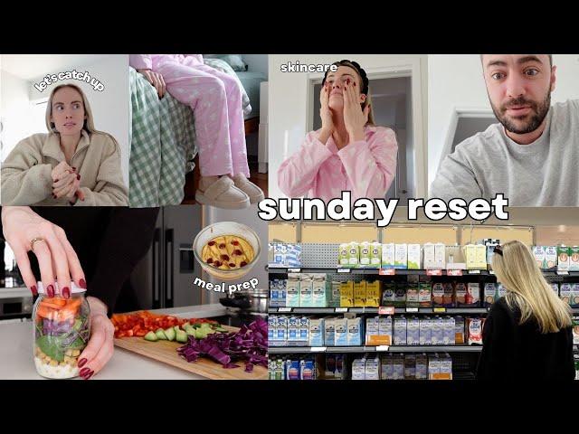 Sunday Reset | Meal prep and finally catching up!