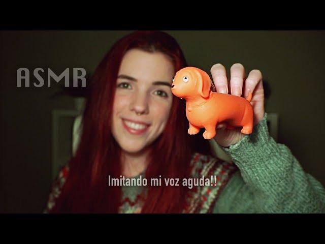  RECREANDO MI ASMR ANTIGUO | show and tell ASMR CASERO para dormir | ASMR en español