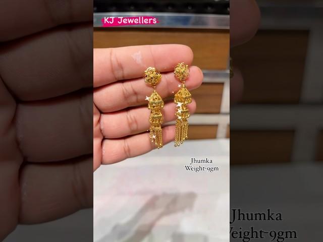 Jhumka Design….#jewellery #goldjewellery #song #youtubeshorts #viralvideo