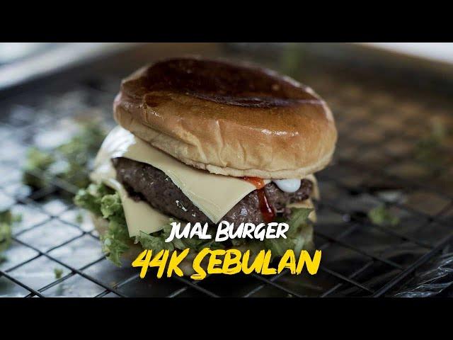 44K Sebulan Dengan Jual Burger Tepi Jalan