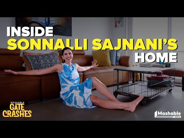 Inside Sonnalli Sajnani's Luxury Mumbai Home | House Tour | Mashable Gate Crashes | EP02