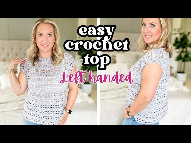 Easy Crochet Top LEFT