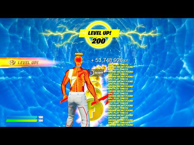 NEW FORTNITE CHAPTER 5 XP FARM MAP! (GET LEVEL 200 FAST)