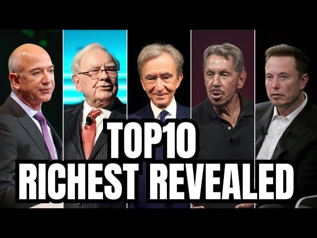 Top 10 Richest of 2024 | whos #1? #richest