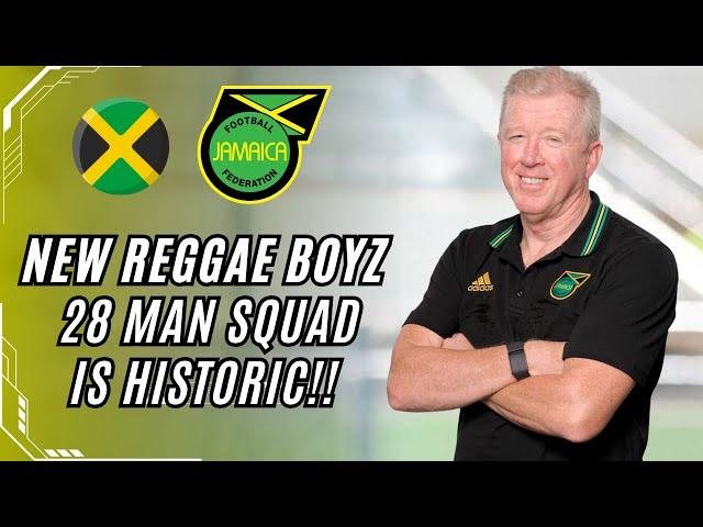 REGGAE BOYZ SQUAD HAS 15 UNCAPPED PLAYERS! #jamaicafootball