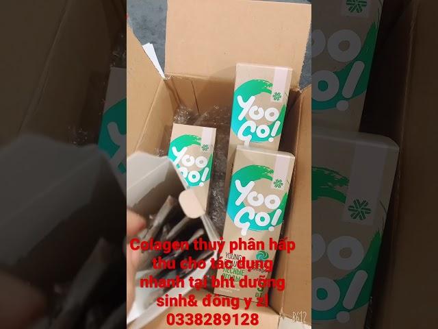 Colagen thuỷ phân tốt cho mô xương răng da tóc móng/ dưỡng sinh đông y/ trị liệu đông y
