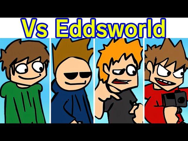 Friday Night Funkin' VS Eddsworld FULL WEEK + Cutscenes | Eddventure (Tord Tom Edd Matt) (FNF Mod)
