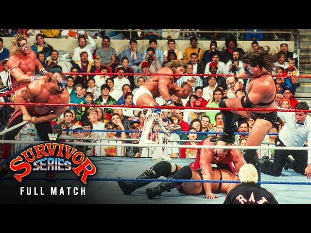 FULL MATCH: The Warriors vs. The Perfect Team: Survivor Series 1990