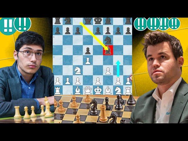 Sacrifice Queen Chess Game : 53 | Magnus Carlsen vs Alireza Firouzja | #chess #chesspuzzleseries