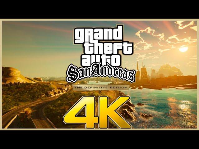 GTA San Andreas Definitive Edition - 4K 60ᶠᵖˢ - Juego Completo - Longplay sin Comentarios en Español