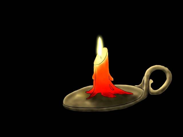 candle animation (another test with smoke)