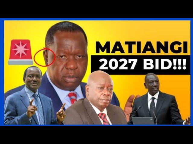 Matiang'i Come back for 2027 presidency with Gachagua sends fear to Ruto