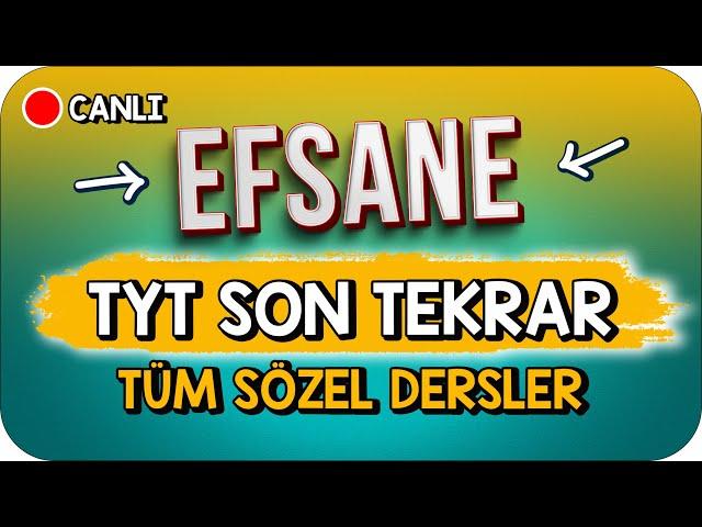 MUTLAKA İZLE! TYT SÖZEL EFSANE SINAV TAKTİKLERİ  #YKS2024