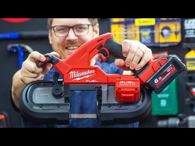 NEW Milwaukee M18 Fuel Compact Band Saw (M18FBS85-0)