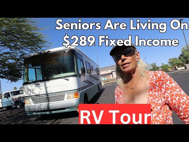 Day In The Life of Senior Living On $289 per Month In Her RV Life